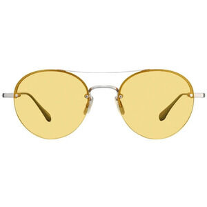 Garrett Leight Men's Sunglasses Beaumont Sun Gold Crystal